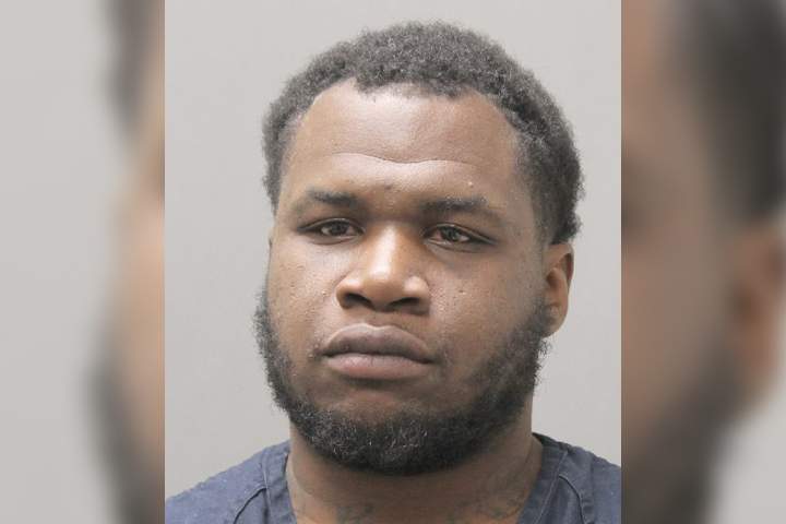Michael Roy Sereal, 33, is shown in this mugshot photo from Feb. 8, 2021.