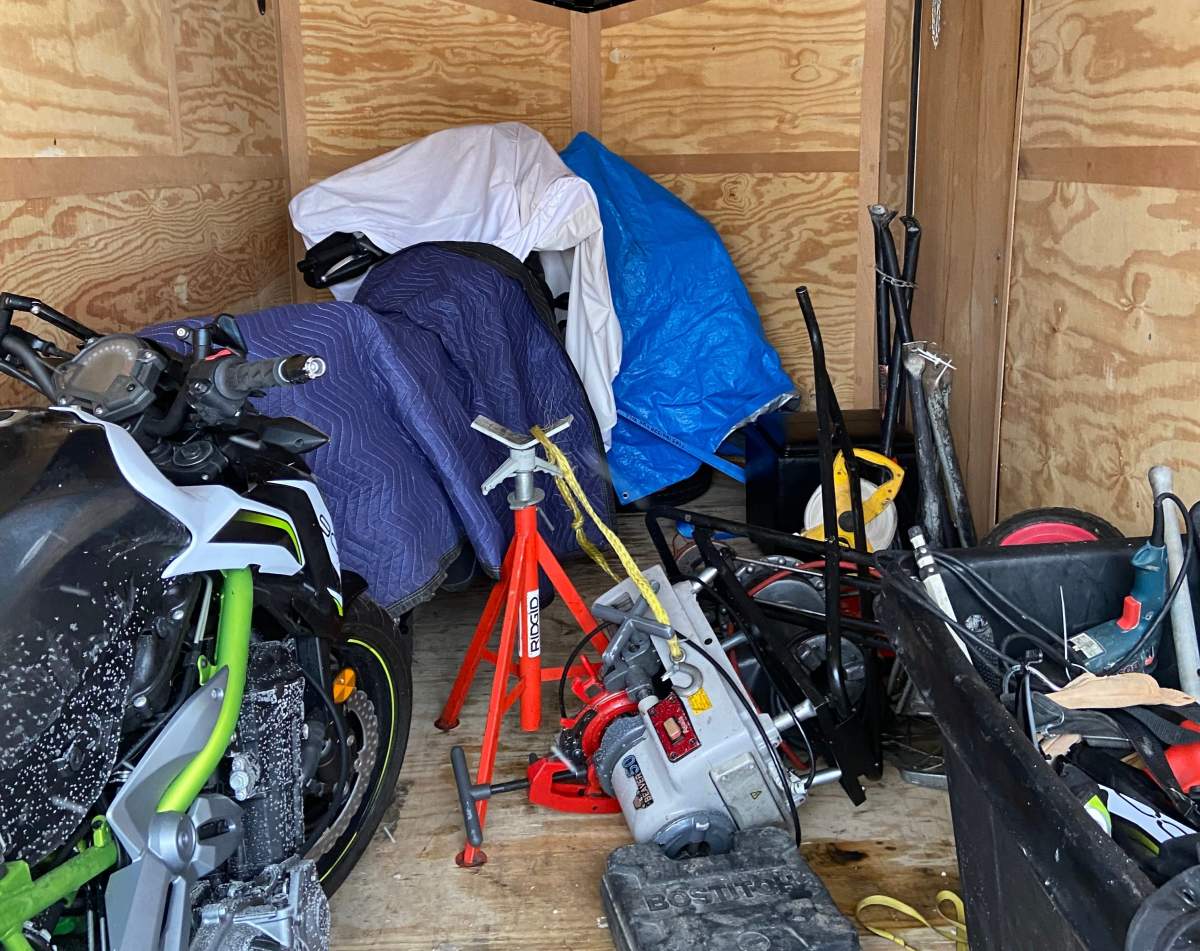 Stolen property seized by Manitoba RCMP.