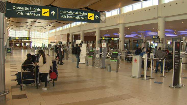 Winnipeg James Armstrong Richardson International Airport.