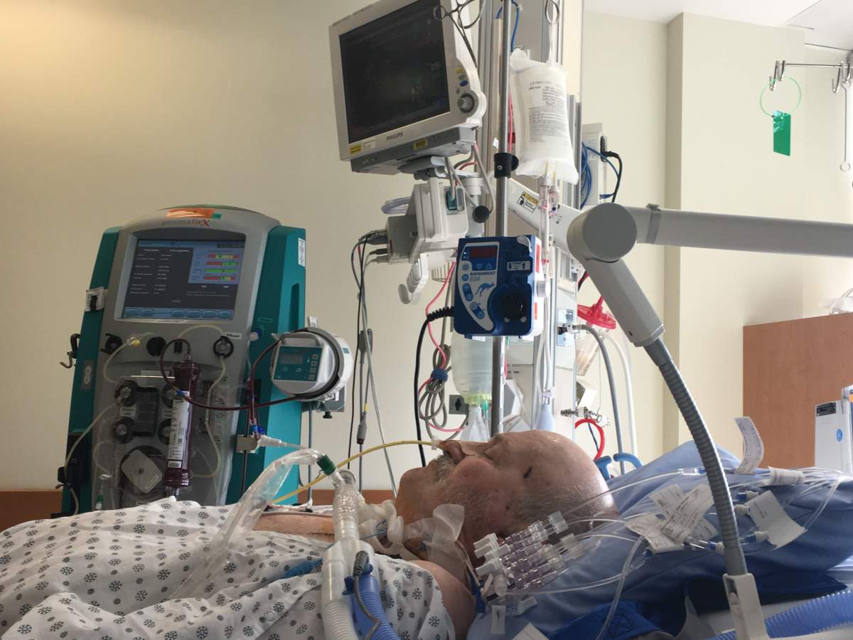 Walter Hiltebrand was helped multiple times by the Mazankowski Alberta Heart Institute. He says he wouldn’t be alive if it weren’t for the Maz.