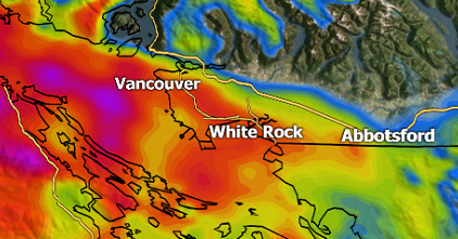 Warnings issued with winds of 70-90 km/h forecast for B.C.’s South Coast - image