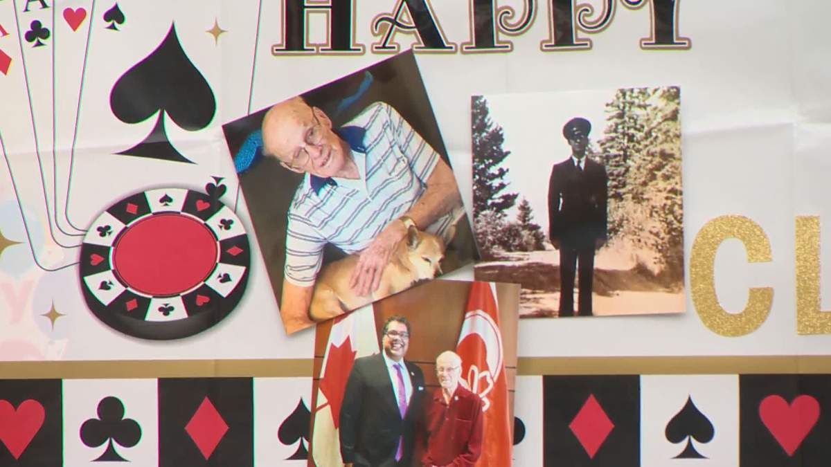 Calgary veteran Clarence Hollingworth turned 106 years old on Wednesday, March 3, 2021.