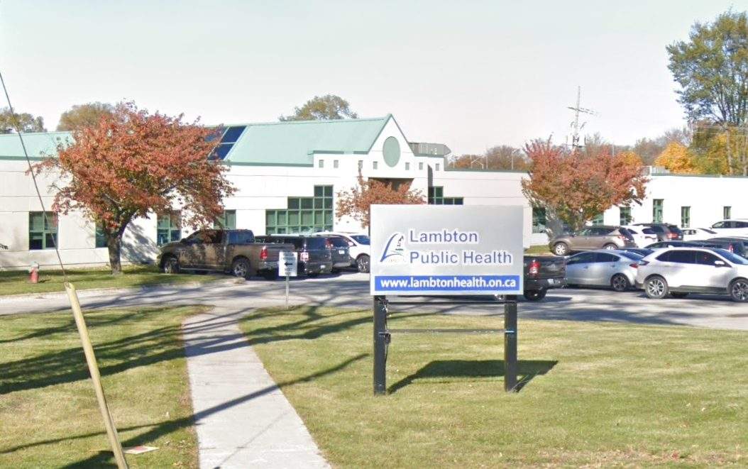 Lambton Public Health's building in Sarnia, Ont.