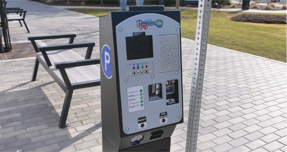 New parking meters have been installed on Main St., Ellis St., Front St., Nanaimo Ave., and Padmore Ave.  