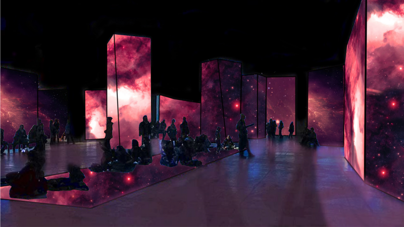 Artist renderings show how new renovations at Calgary’s Telus Spark science centre will look.