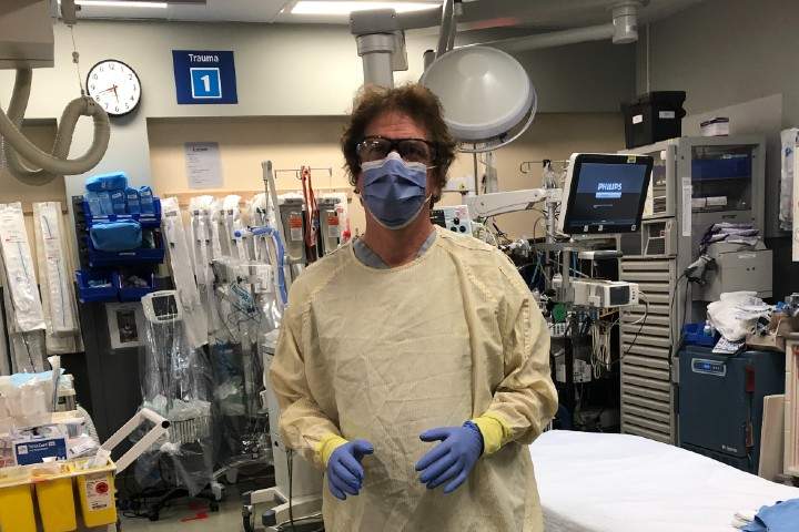 Finkler says he misses the personal connections with colleagues and patients.