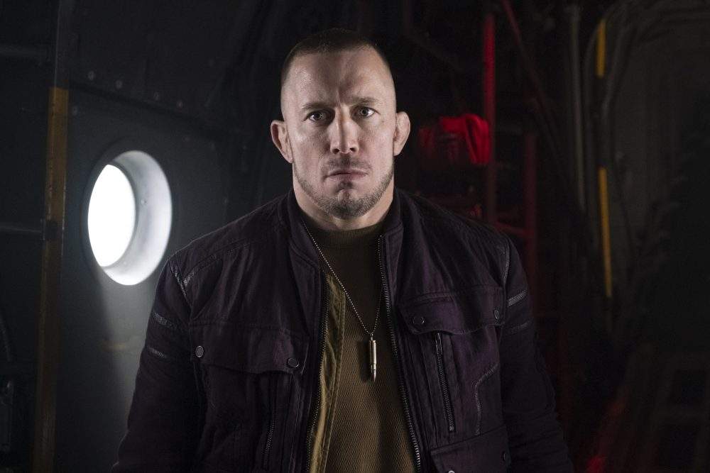 Batroc (Georges St-Pierre) is shown in Marvel Studios’ ‘The Falcon and the Winter Soldier,’ exclusively on Disney+.