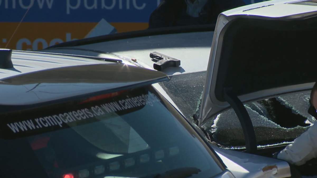 Three Calgary men are facing charges after Cochrane RCMP found a loaded handgun and drugs in a car on Monday, March 15, 2021.
