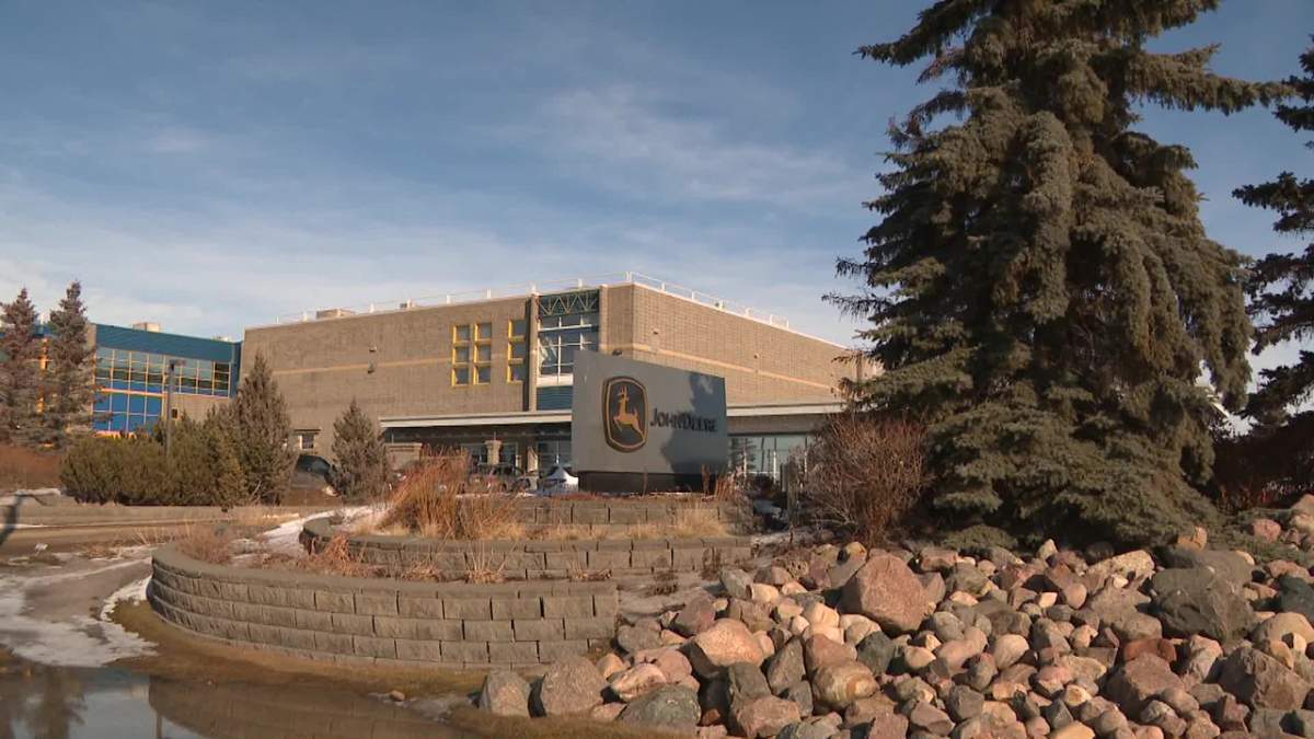 The John Deere Reman Edmonton facility in Nisku, Alta. on Wednesday, March 3, 2021.