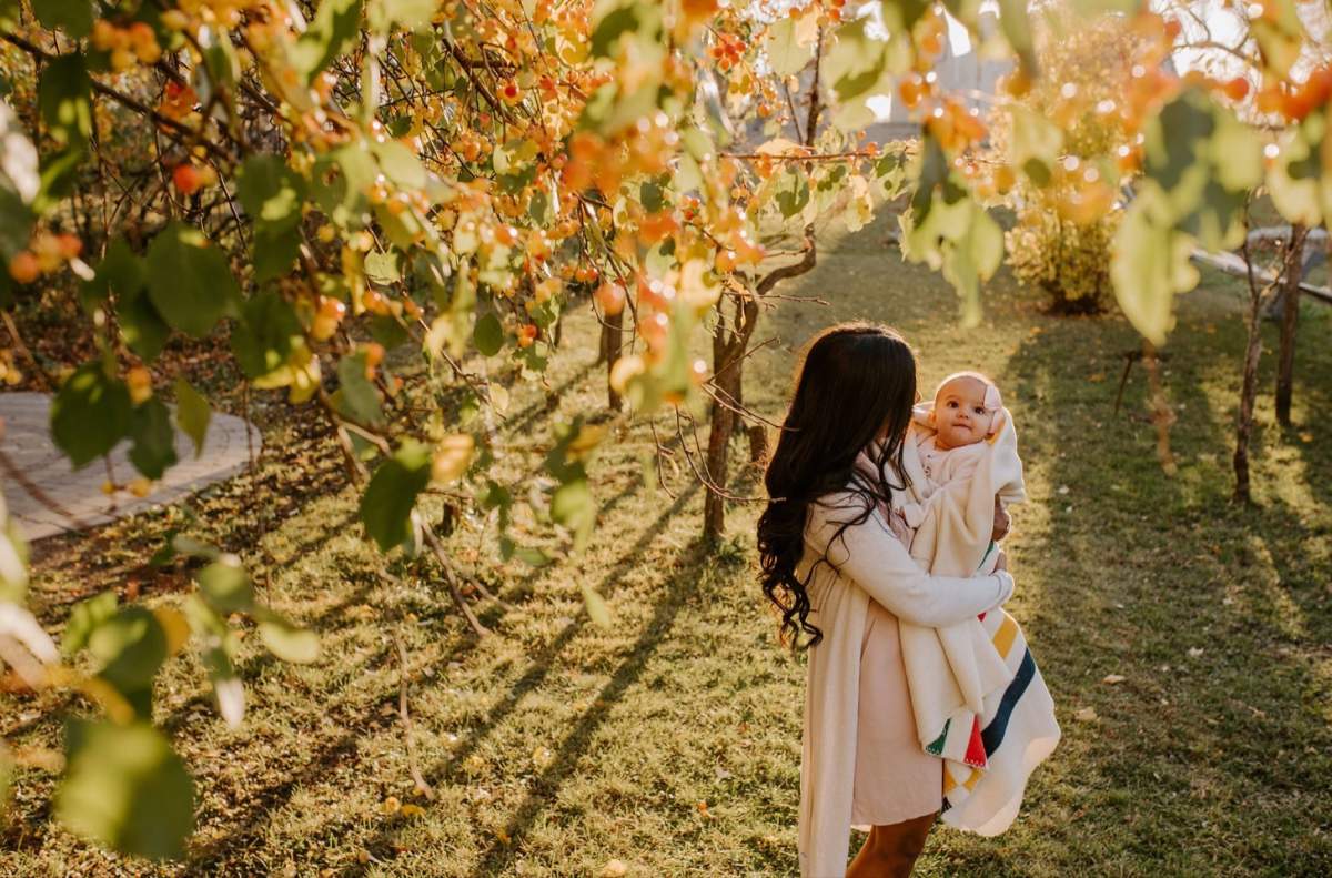 The pandemic hit just as Pramini Warnock was about to give birth to her daughter, Minka. 