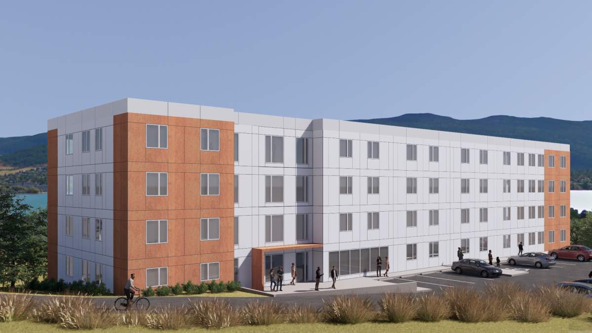 The $67.5 million project will see buildings constructed of mass timber at Okanagan College campuses in Kelowna, Vernon and Salmon Arm.