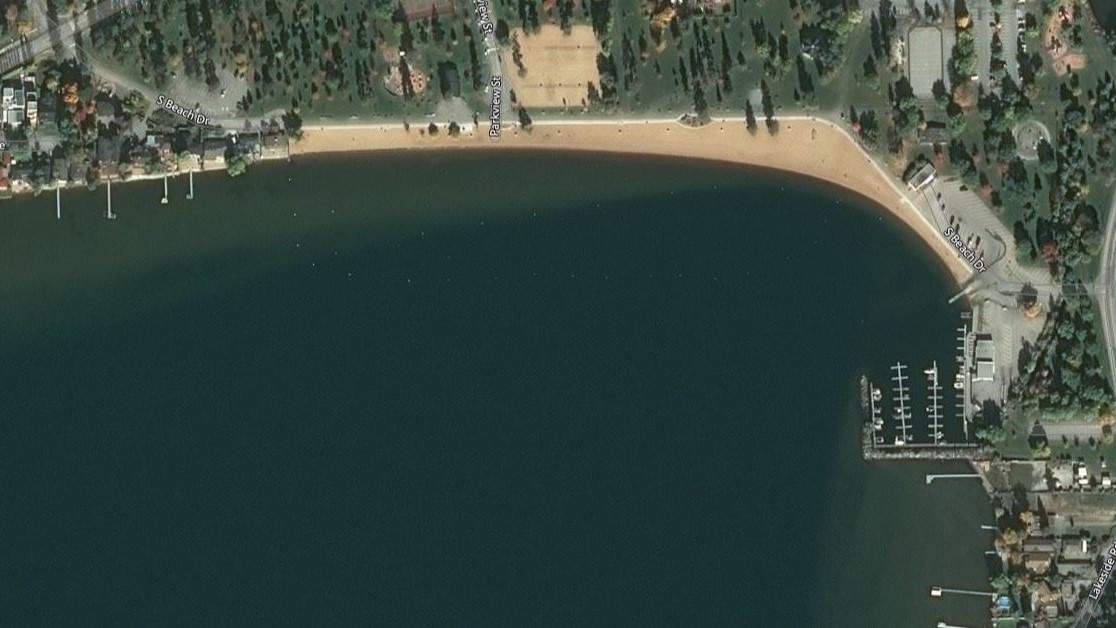 A group is opposed to seeing the possibility of a licensed restaurant on the east side of Skaha Lake Park. They will be holding a protest on Sunday afternoon. 