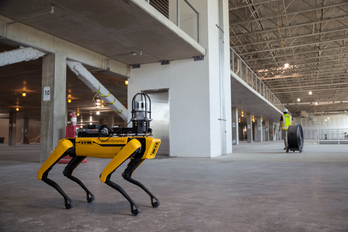 Boston Dynamics' robot dog "Spot" is being used at an Alberta refinery. 