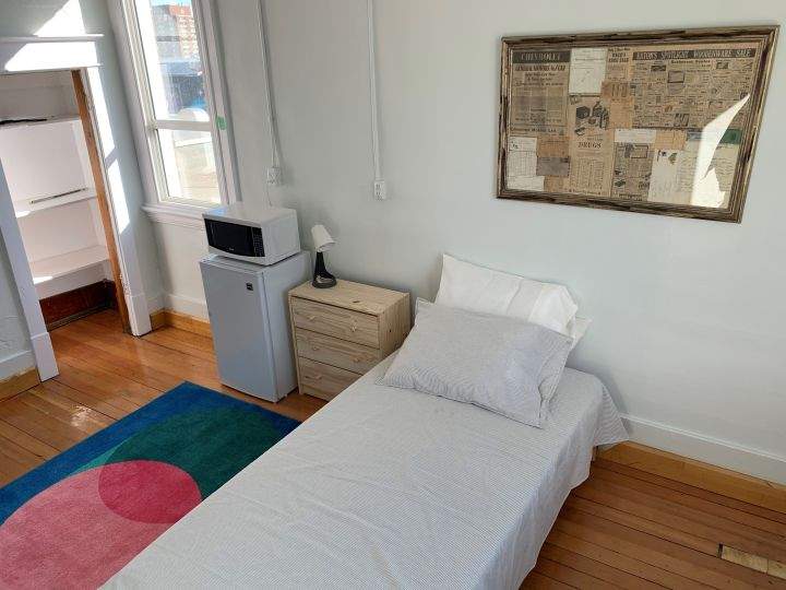 Part of the Stovel Block in downtown Edmonton is being converted into transitional housing for women experiencing homelessness.