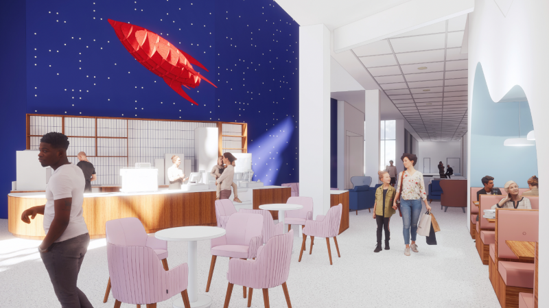 Artist renderings show how new renovations at Calgary’s Telus Spark science centre will look.