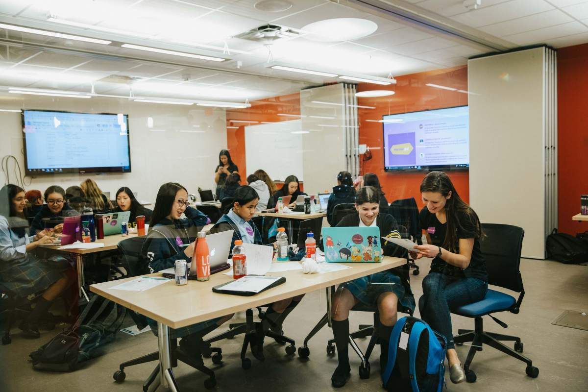 Lucy Ho, co-founder of Hackergal, said the goal is to empower and inspire girls to explore the endless possibilities in code.