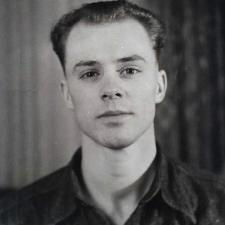 Clarence Hollingworth in his younger days.