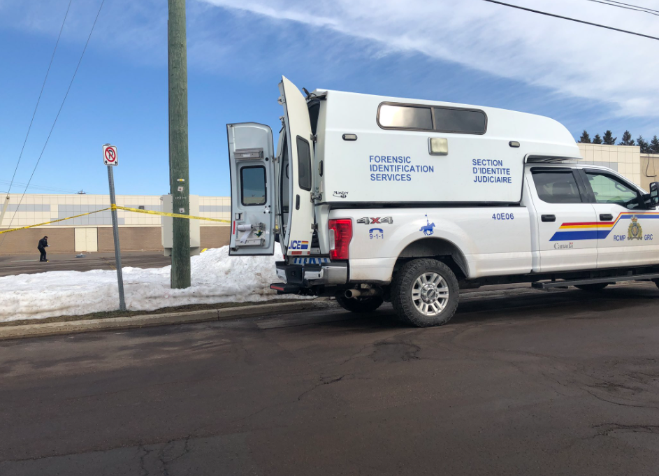 RCMP is on scene at Elmwood Drive in Moncton. 