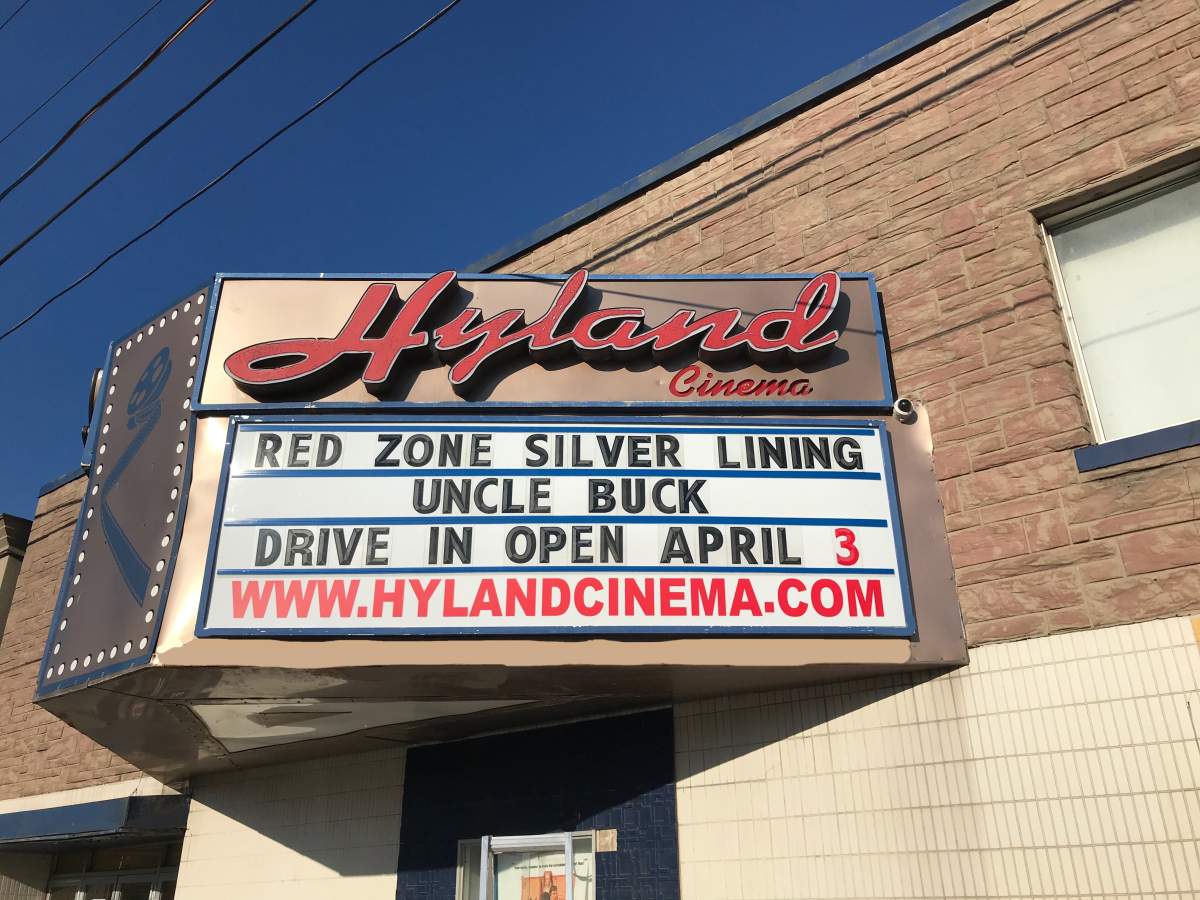 Hyland Cinema in London, Ont., has switched to a drive-in model during the pandemic.