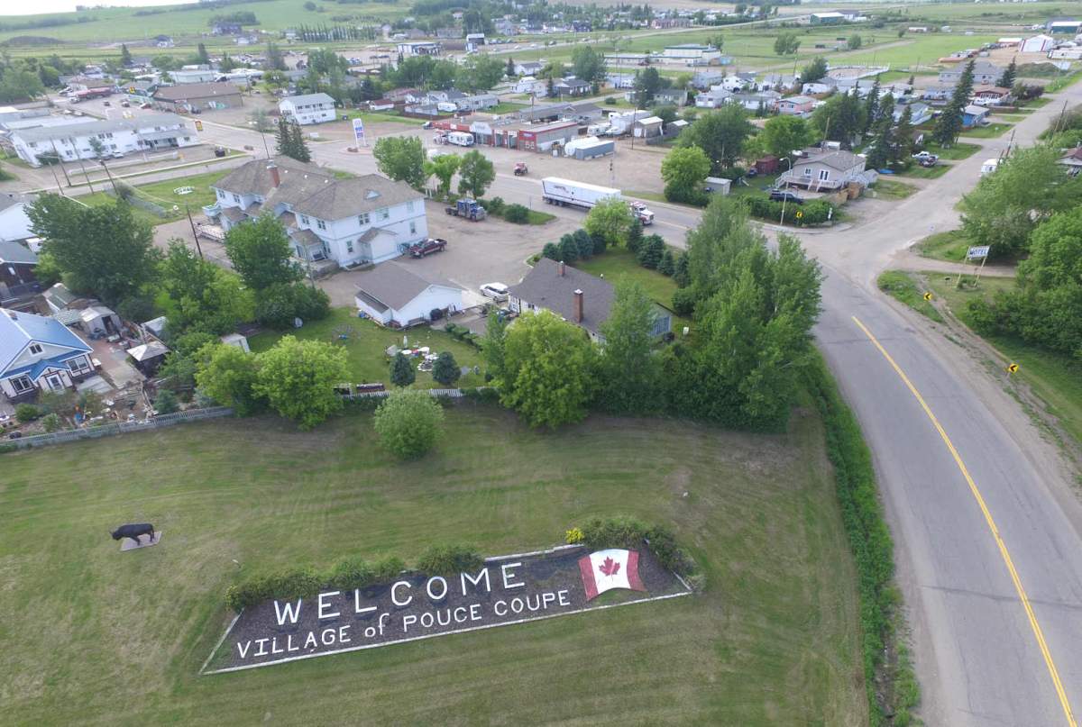 The Village of Pouce Coupe is a member of the Peace River Regional District, located found southeast of Dawson Creek.