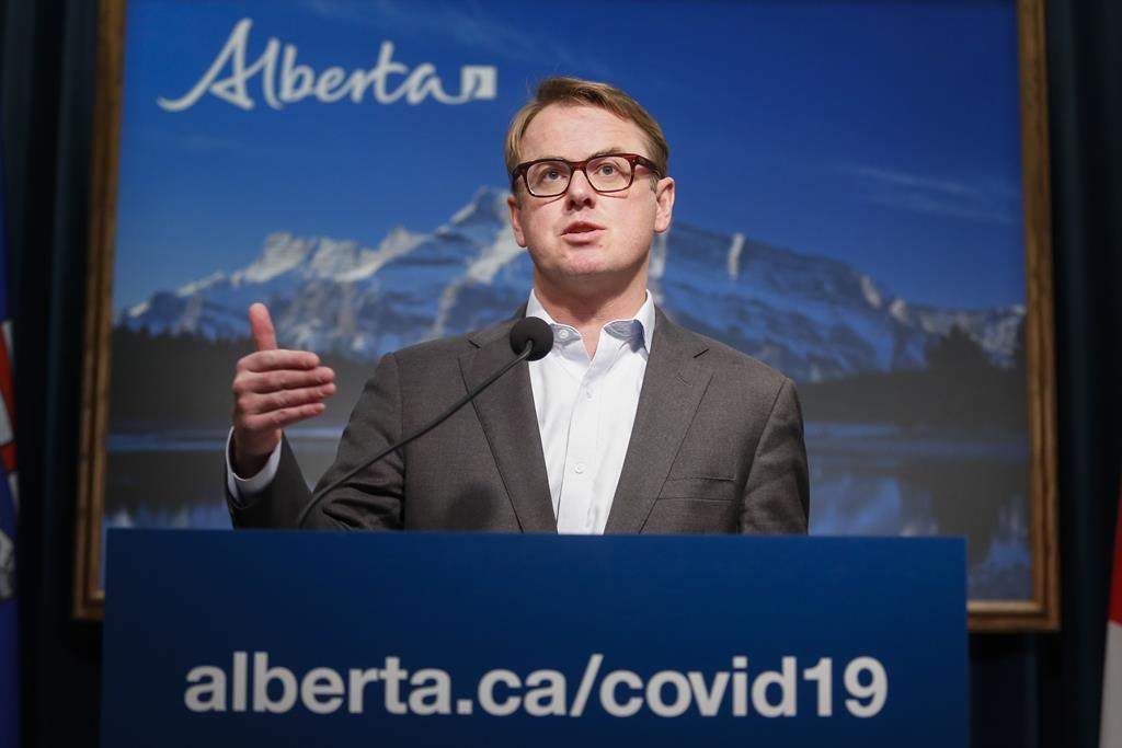 File: Former Alberta Health Minister Tyler Shandro