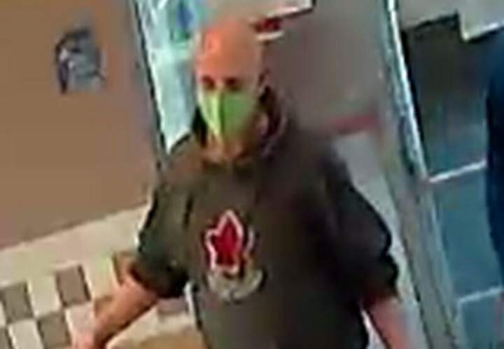 Toronto police released photos of a suspect officers allege is wanted in connection with a hate-motivated assault.