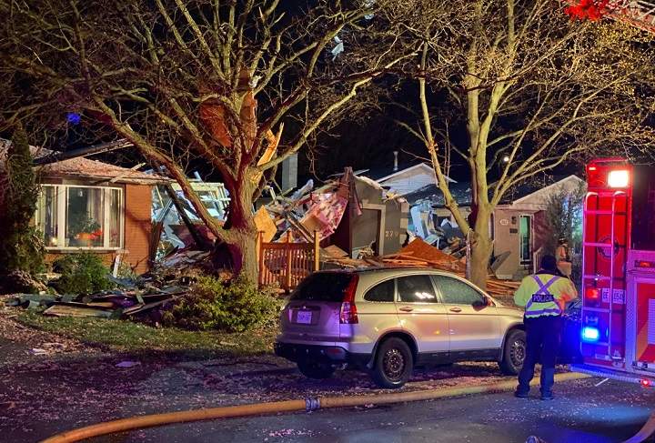 Emergency crews were called to the Bonaventure Drive home at around 10:30 p.m. on Friday.