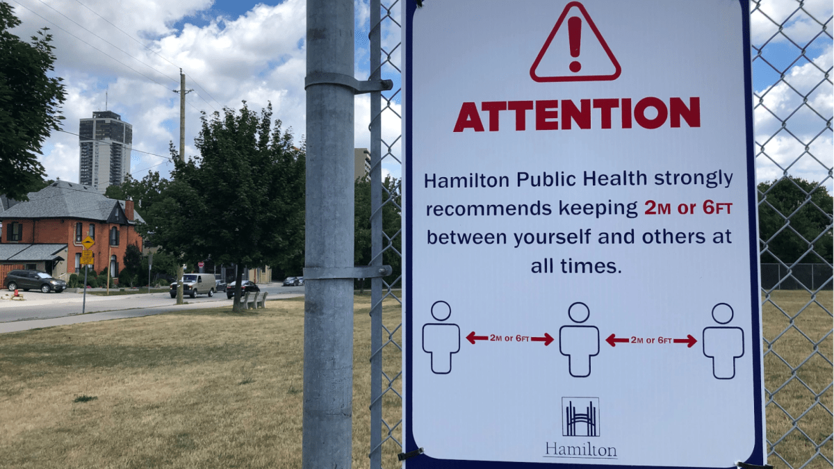 Hamilton reported over 200 new COVID-19 cases on Monday. The city's two hospitals say there are over 50 patients combined with COVID-19 in their ICU's.  