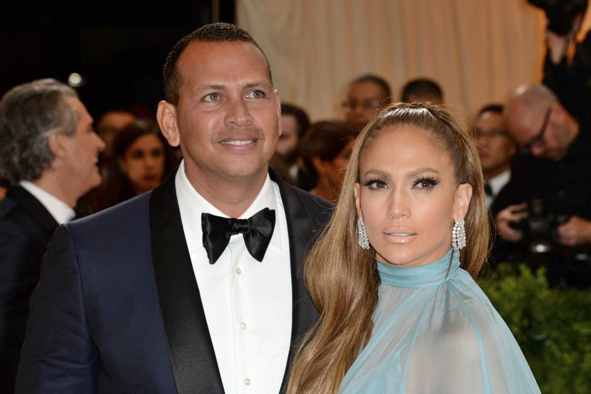 Jennifer Lopez and Alex Rodriguez.