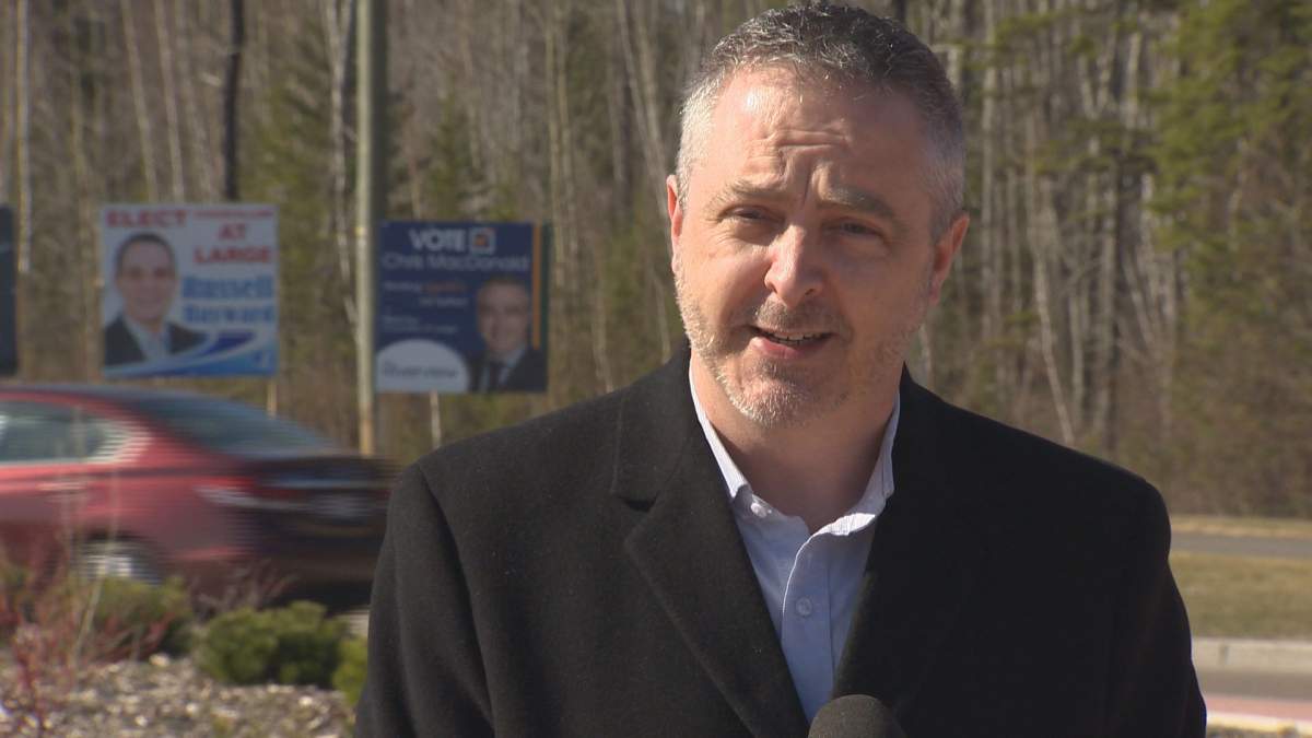 Chris MacDonald, a candidate for Riverview town council, says campaiging costs include signage, social media advertising and vehicle expenses.
