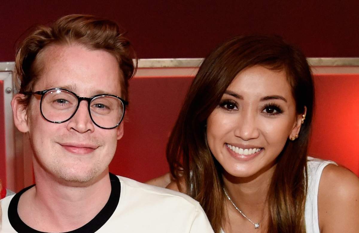 Macaulay Culkin, and Brenda Song. Photo: Getty Images.