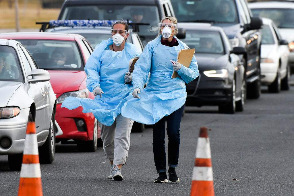 Hospitalizations dropped by four to 574, and 157 people are in the ICU, a decrease of two.