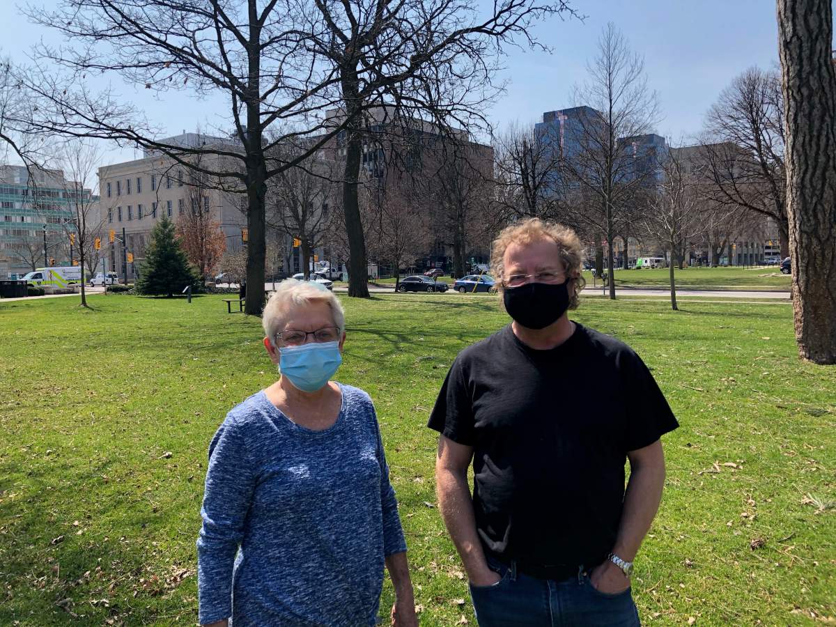 Norma Martin and her son Dave Pete have no problem with the increased restrictions, but are concerned that people will ignore the rules.