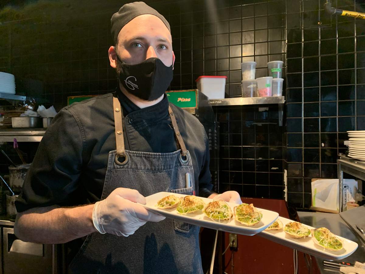 Executive chef Jay Rosado