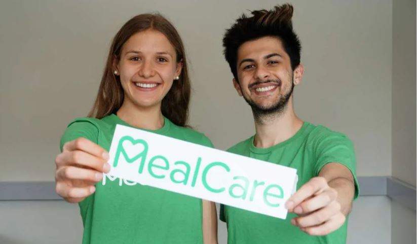 MealCare Guelph co-founders Kiana Gibson and David Sahai.