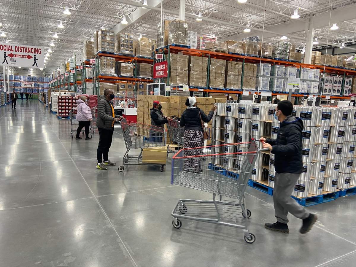 The new Costco Business Center at 10310 – 186 St. in west Edmonton on April 6, 2021.