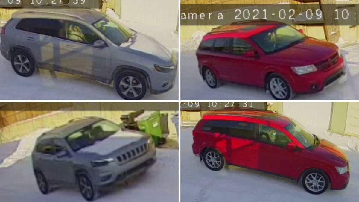 Calgary police have identified two suspect vehicles believed to have fled the scene of a shooting in February. 