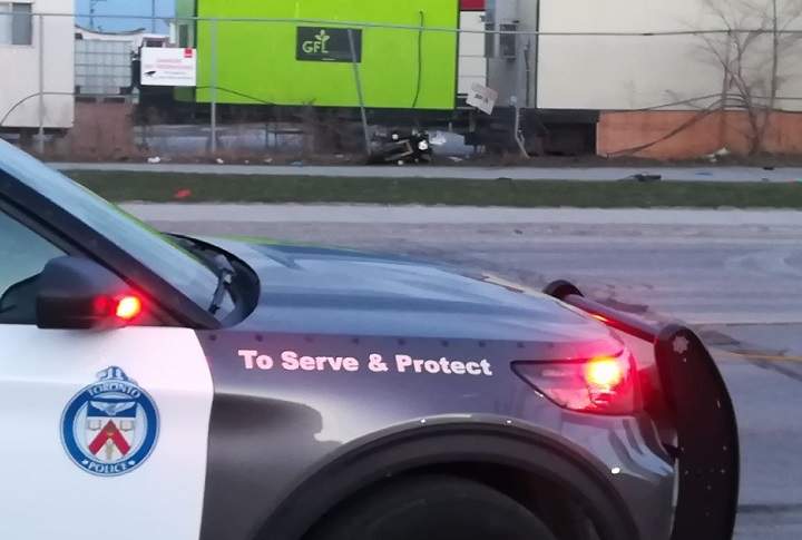 The crash happened at around 7 p.m. on Thursday.