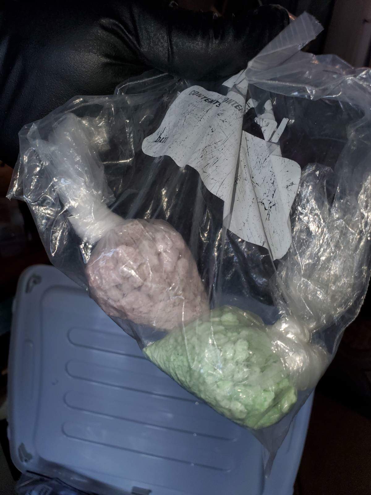 As part of the ongoing Project Renewal investigation, about 550 lethal doses of fentanyl was seized in Belleville Tuesday night, police say. 