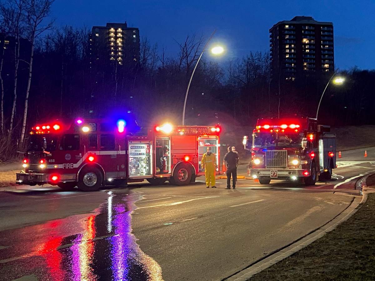 Police say arson charges are pending against a suspect who was arrested in connection with several grass fires in Edmonton's river valley on Monday night.