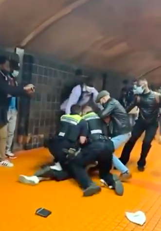 A spokesperson for the Société de transport de Montréal (STM) said an investigation into the use of force from the inspectors will be conducted early this week.