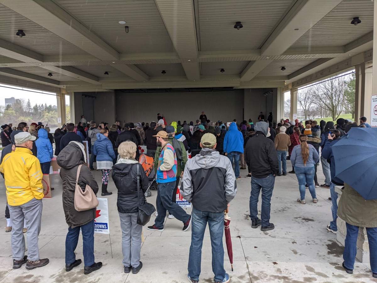 Randy Hillier hosts ‘end the COVID-19 lockdown’ march in Belleville - image