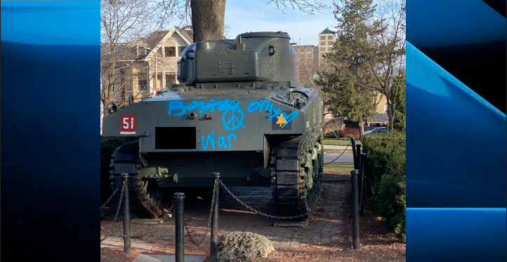 The Holy Roller is a Sherman Tank that landed at D-Day and fought until the end of World War II.