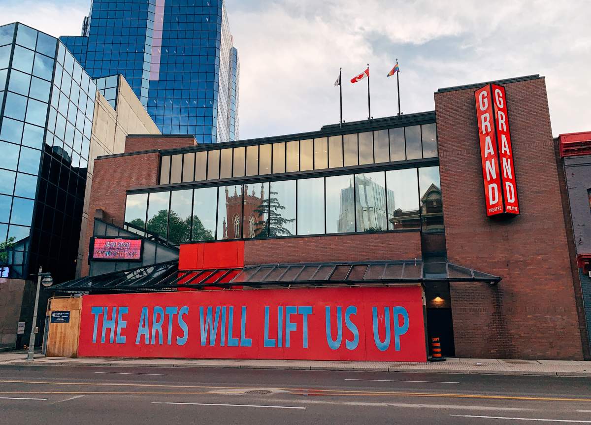 The Grand Theatre in London, Ont., on May 26, 2021.