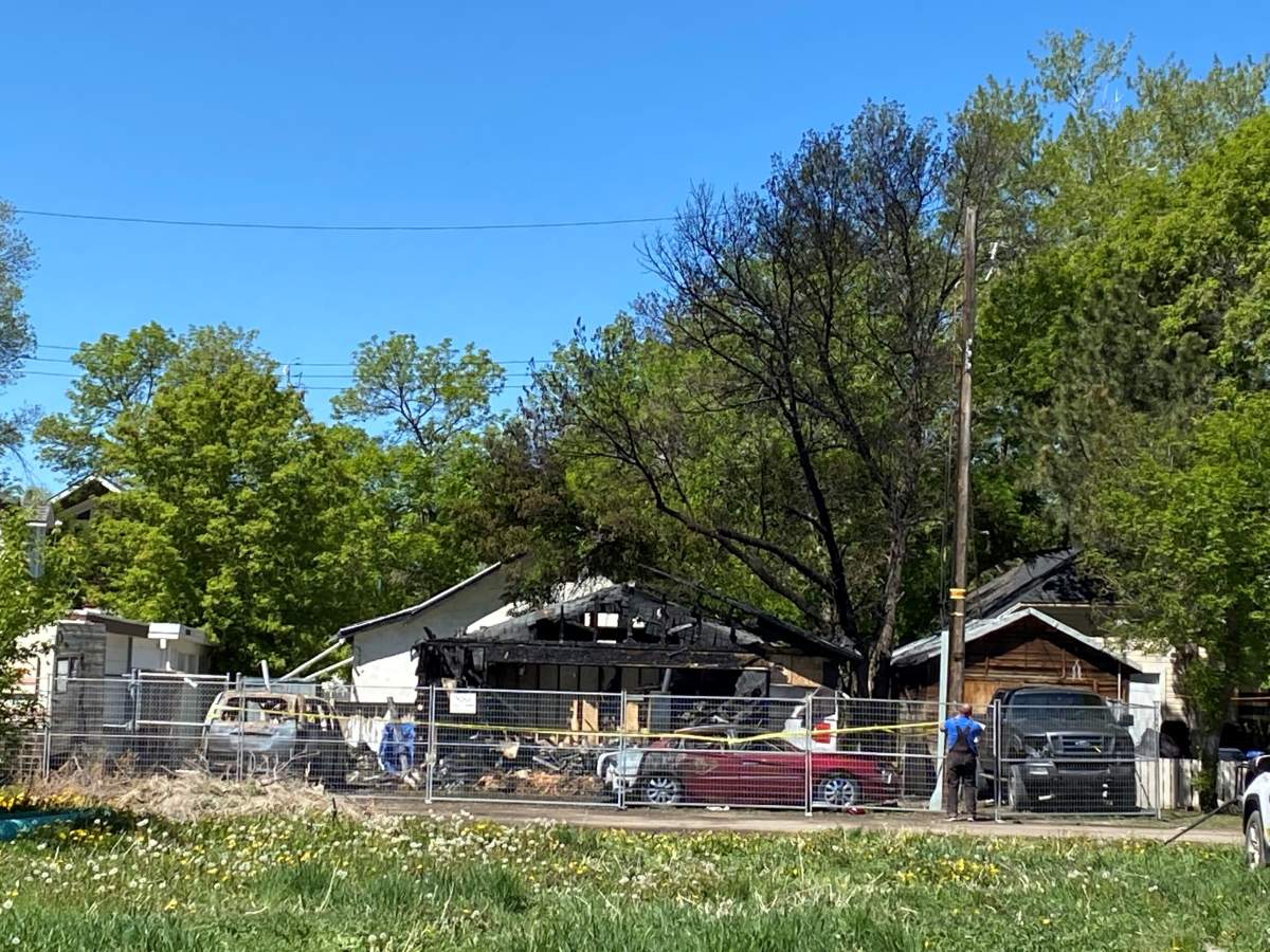 A garage fire early Sunday morning leaves behind around $50,000 in damages in Lethbridge.