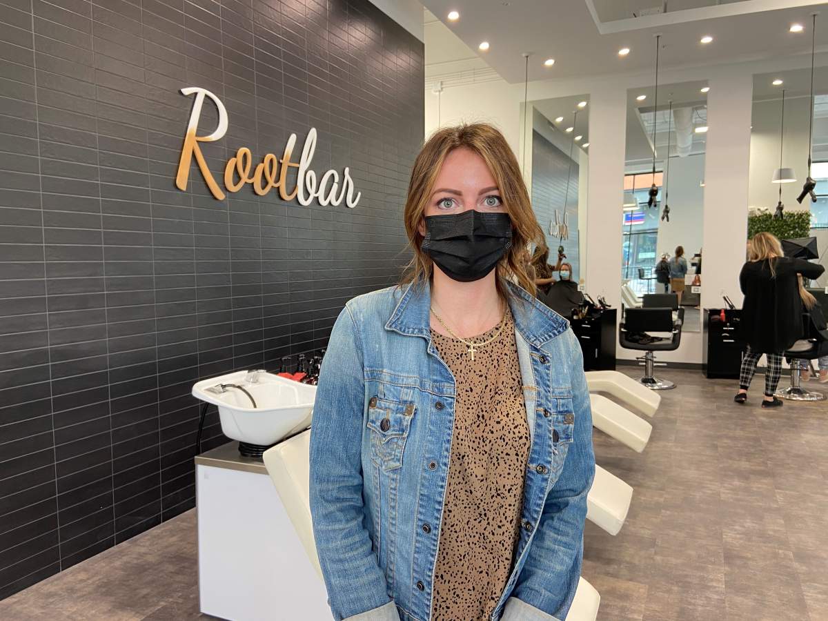 April Brown is the owner of Rootbar Salon in Calgary.