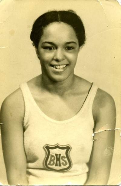 Barbara Howard’s Britannia High School track team photo