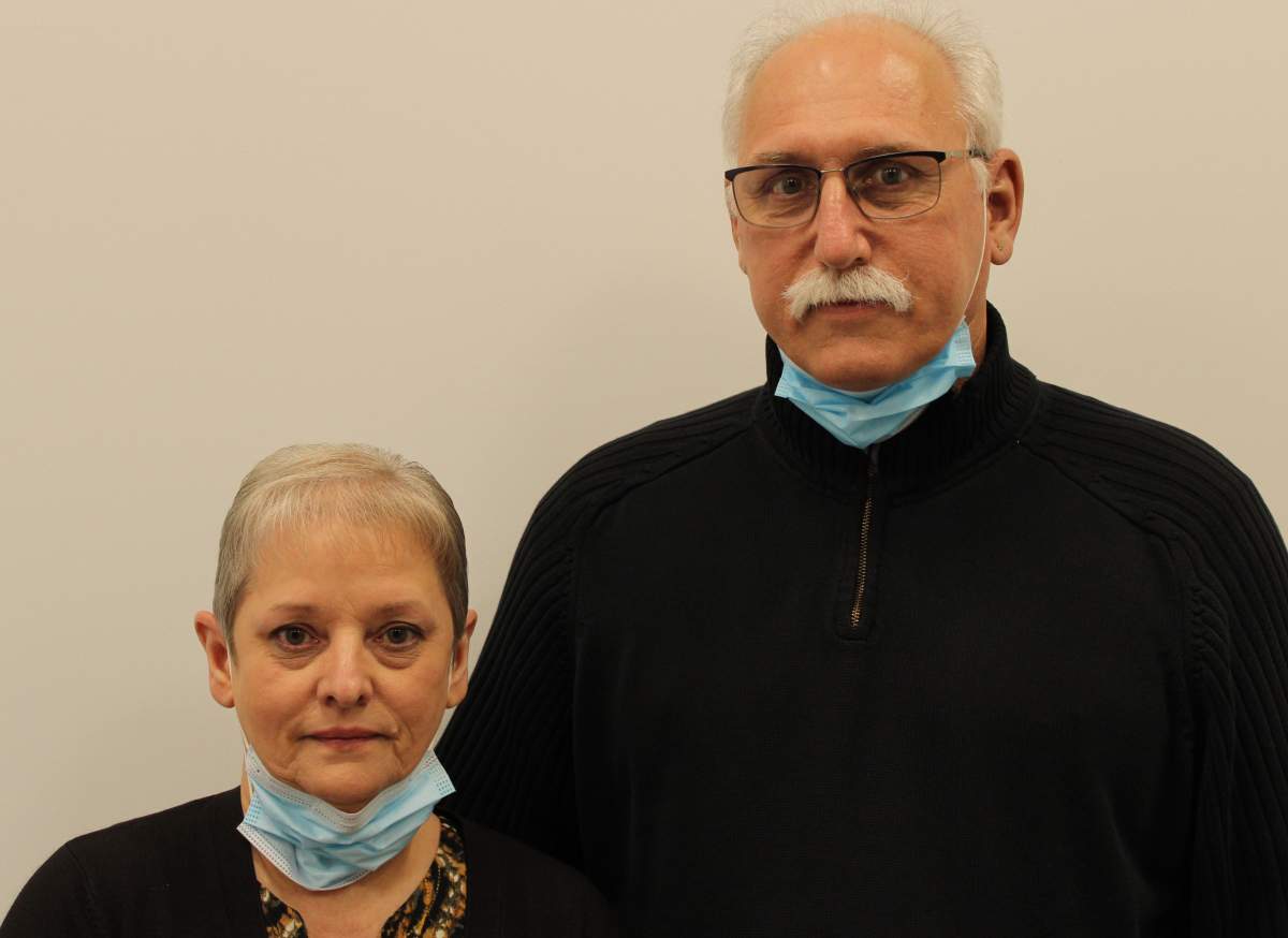 Winners Deborah and Barry LeClaire.