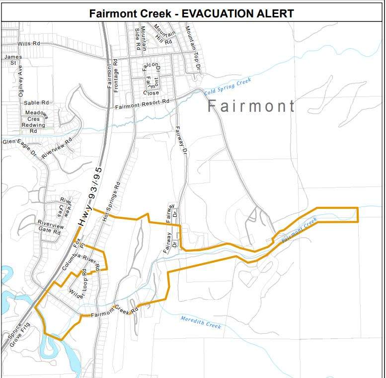 More than 200 properties on evacuation alert in East Kootenay, B.C., after heavy rainfall - image
