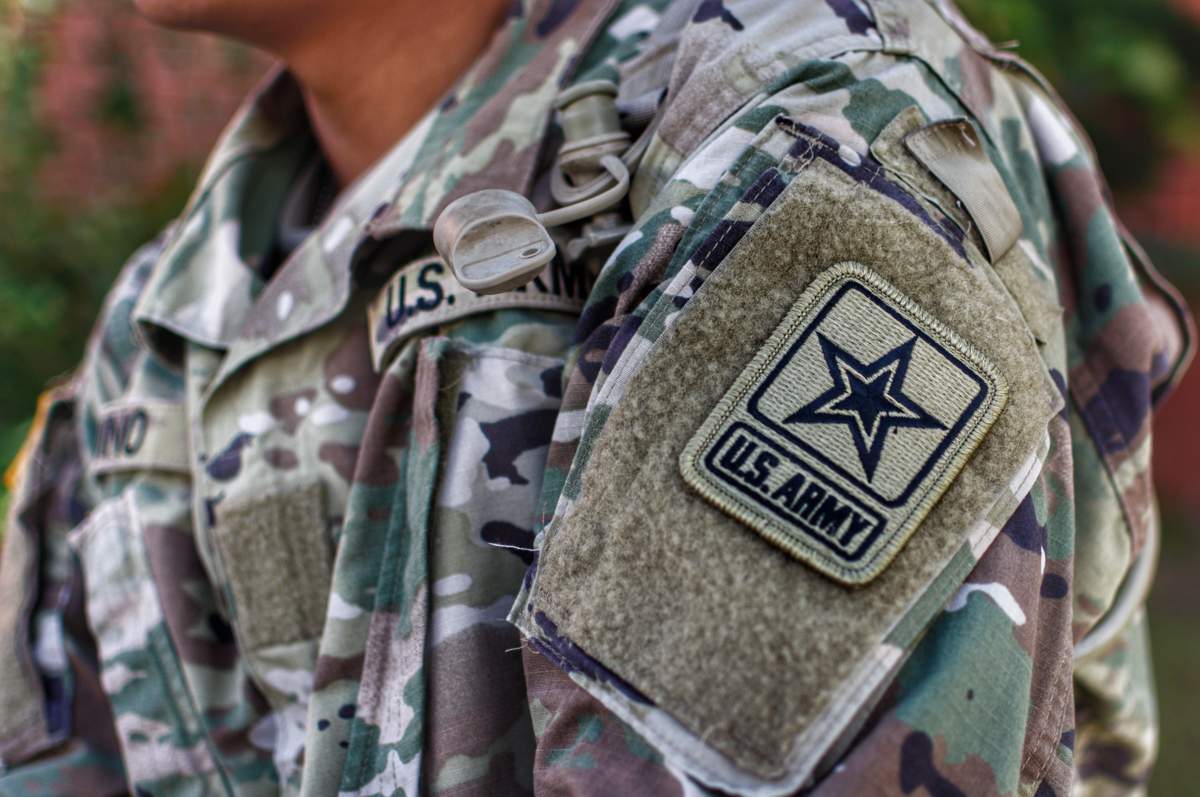 A U.S. Army military uniform.